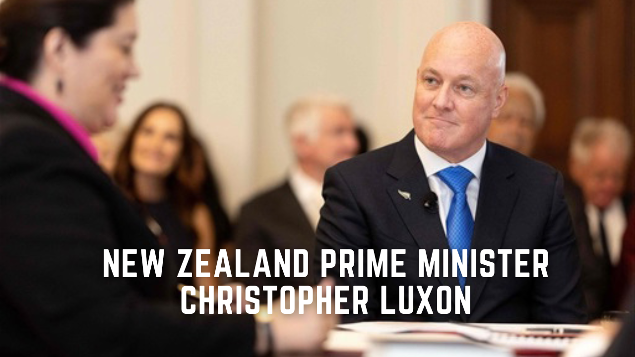 New Zealand Prime Minister Christopher Luxon