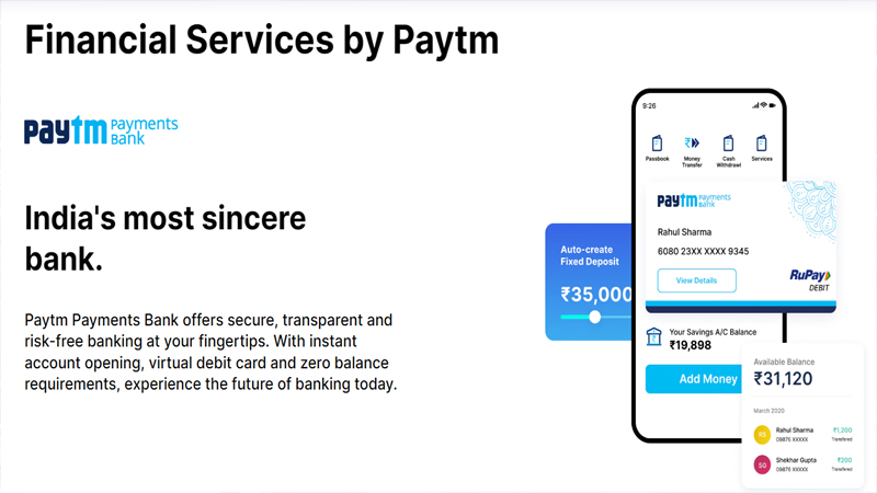 paytm payment bank ban