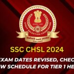 SSC CHSL 2024 exam dates revised, check new schedule for tier 1 here