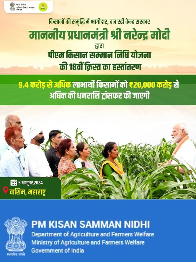 Pm Kisan Samman Nidhi 18th Installment Date