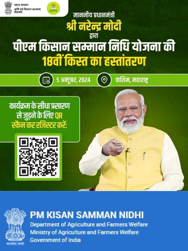 Pm Kisan Samman Nidhi 18th Installment