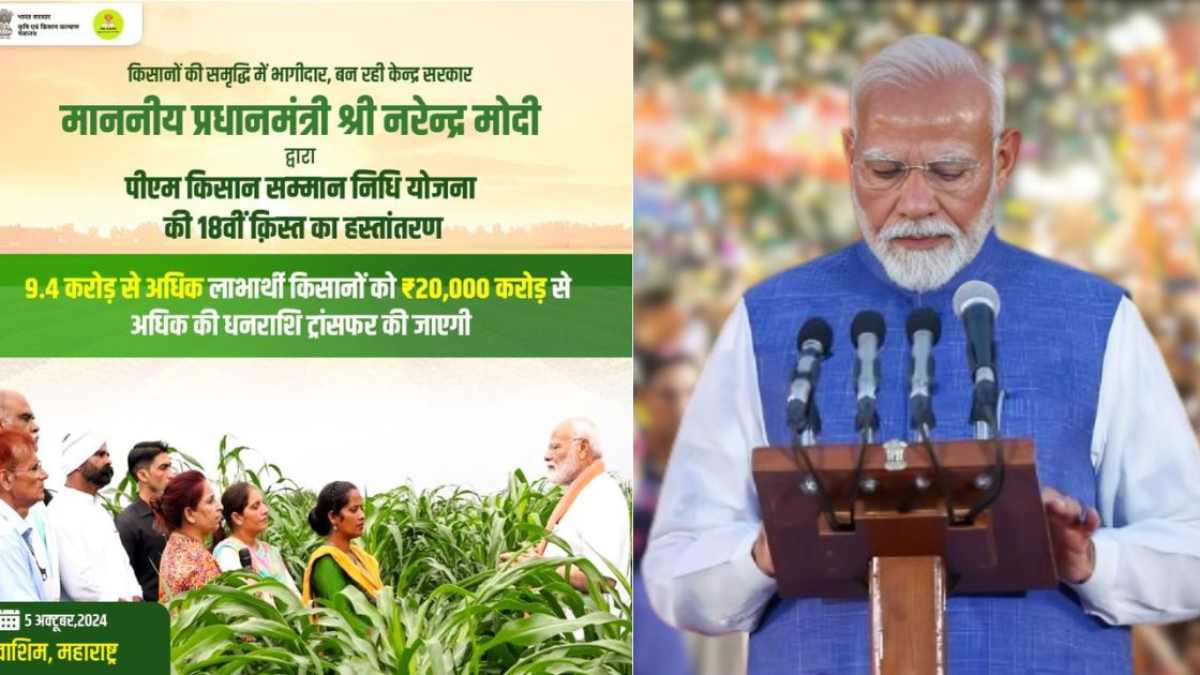 Pm Kisan Samman Nidhi 18th Installment Date