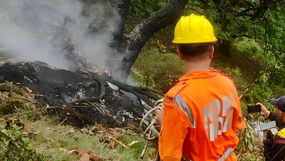 Helicopter Crash Near Kedarnath